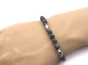 Stainless Steel Labradorite Bead Bracelet