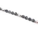 Stainless Steel Labradorite Bead Bracelet