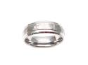 Tungsten Carbide Ring Hammered Effect 8mm