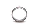 Tungsten Carbide Ring Hammered Effect 8mm