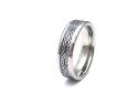 Tungsten Carbide Ring Black Carbon Fibre Inlay