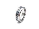 Tungsten Carbide Ring Black Carbon Fibre Inlay