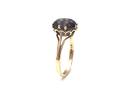 9ct Yellow Gold Smokey Quartz Ring