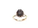 9ct Yellow Gold Smokey Quartz Ring