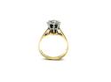 18ct Yellow Gold Diamond Solitaire Ring