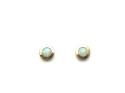 14ct Yellow Gold Opal Stud Earrings