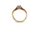 9ct Yellow Gold Tanzanite Solitaire