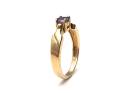 9ct Yellow Gold Tanzanite Solitaire