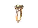 9ct Yellow Gold Andalu & Zircon Ring