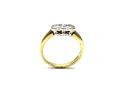 18ct Yellow Gold Diamond 3 Stone Ring