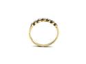 9ct Yellow Gold Diamond 7 Stone Ring