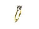 9ct Yellow Gold Diamond Cluster Ring