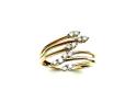 9ct Yellow Gold Diamond Fancy Ring