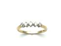 9ct Diamond 5 Stone Eternity Ring