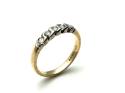 9ct Diamond 5 Stone Eternity Ring