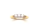 18ct Diamond 3 Stone Ring 0.25ct