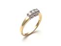 18ct Diamond 3 Stone Ring 0.25ct