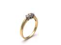 18ct Diamond 3 Stone Ring 0.25ct