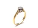 18ct Diamond Solitaire Ring