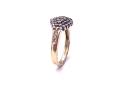 9ct Yellow Gold Diamond Cluster Ring