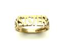 9ct Yellow Gold SISTER Ring