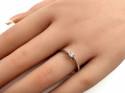 18ct White Gold Diamond Solitaire Ring