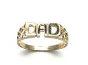 9ct Yellow Gold Dad Ring