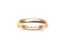 9ct Yellow Gold D Shaped Wedding Band