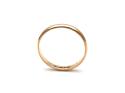 9ct Yellow Gold D Shaped Wedding Band