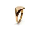 18ct Yellow Gold Heart Signet Ring