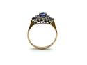 9ct Yellow Gold Sapphire & Diamond Ring