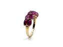 9ct Yellow Gold Ruby & Diamond Ring