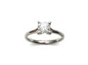 Platinum Diamond Solitaire Ring 0.66ct