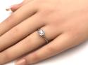 9ct Diamond Solitare Ring 0.40ct