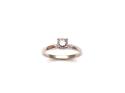 9ct White Gold Diamond Solitaire Ring