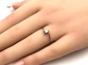 9ct Diamond Solitaire Ring 0.15ct