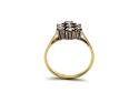 18ct Yellow Gold Diamond Cluster Ring