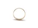 9ct Yellow Gold D Shaped Wedding Ring 5mm