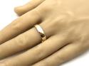 9ct Yellow Gold D Shaped Wedding Ring 5mm