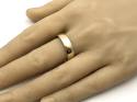 9ct Yellow Gold D Shaped Wedding Ring 6mm Z+1