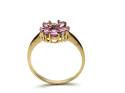 9ct Pink sapphire & Diamond