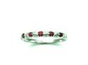 9ct Ruby & Diamond Eternity