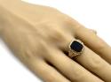 9ct Yellow Gold Onyx Signet Ring