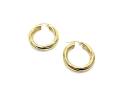 9ct Yellow Gold Twisted Hoop Earrings