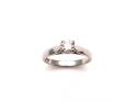 18ct Diamond Solitaire Ring 0.34ct