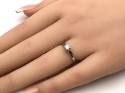 18ct Diamond Solitaire Ring 0.34ct