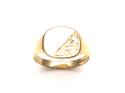 9ct Yellow Gold Signet Ring