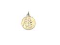 9ct Yellow Gold St Christopher Charm