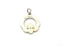 9ct Yellow Gold Claddagh Charm