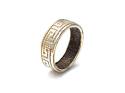 9ct Yellow Gold Patterned Wedding Ring